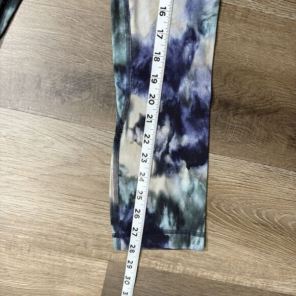 Lululemon Align High-Rise Crop Meteor Wash Print Multi Size 4 - Picture 6 of 9